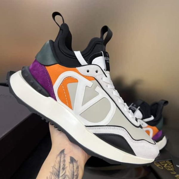 NETRUNNER FABRIC AND SUEDE SNEAKER – VLS011 - Image 2