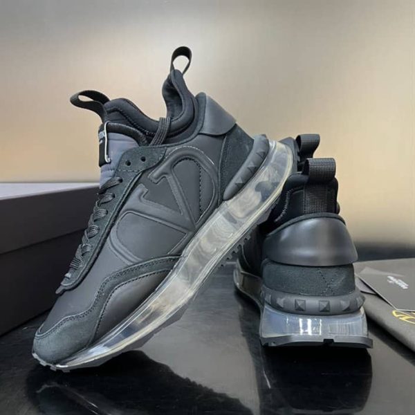 NETRUNNER FABRIC AND SUEDE SNEAKER – VLS014 - Image 5