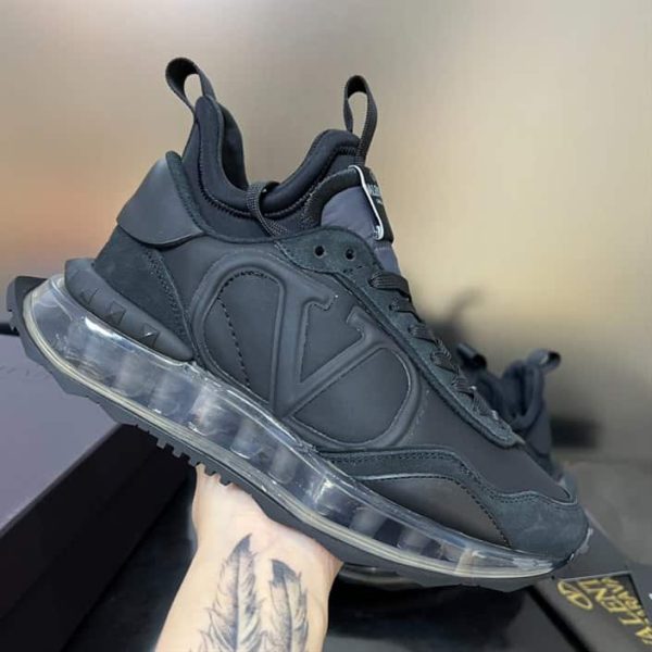 NETRUNNER FABRIC AND SUEDE SNEAKER – VLS014 - Image 2