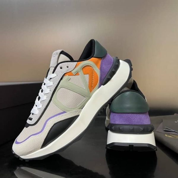 NETRUNNER FABRIC AND SUEDE SNEAKER – VLS015 - Image 3