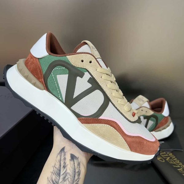 NETRUNNER FABRIC AND SUEDE SNEAKER – VLS016 - Image 2