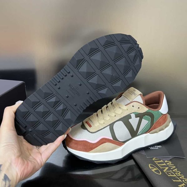 NETRUNNER FABRIC AND SUEDE SNEAKER – VLS016 - Image 4