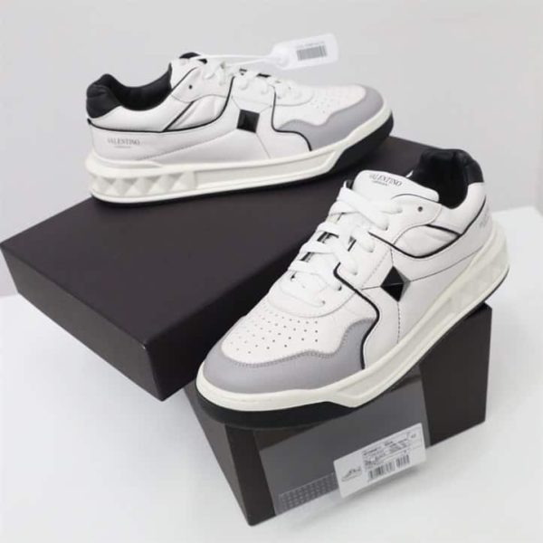 ONE STUD LOW-TOP NAPPA SNEAKER – VLS037 - Image 3