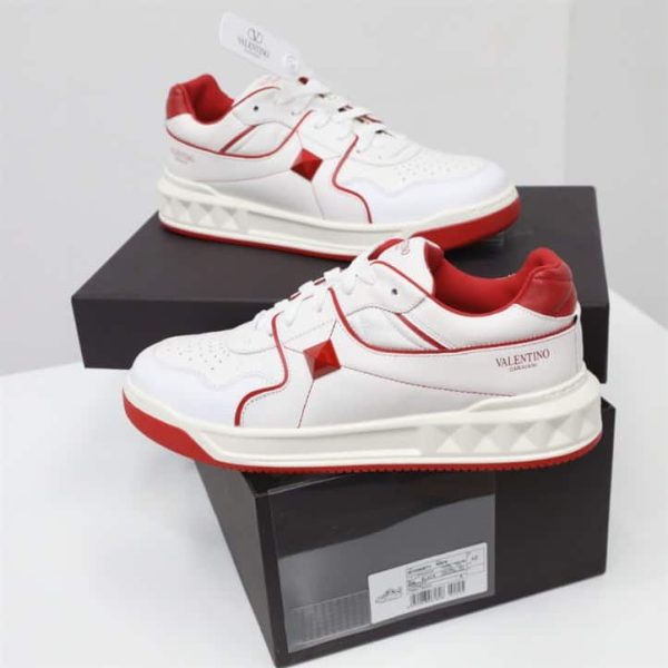 ONE STUD LOW-TOP NAPPA SNEAKER – VLS038 - Image 3