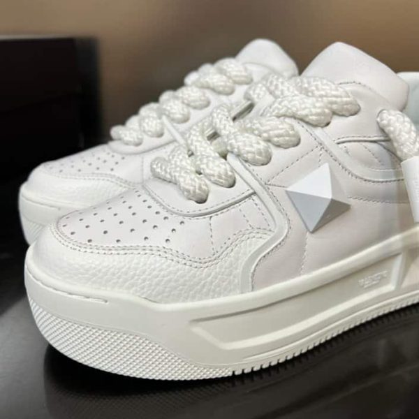 ONE STUD XL NAPPA LEATHER LOW-TOP SNEAKER – VLS022 - Image 3