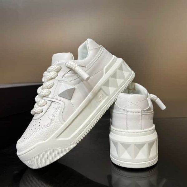 ONE STUD XL NAPPA LEATHER LOW-TOP SNEAKER – VLS022 - Image 6