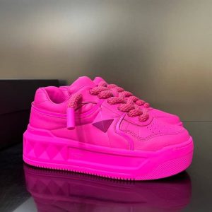 ONE STUD XL NAPPA LEATHER LOW-TOP SNEAKER – VLS023