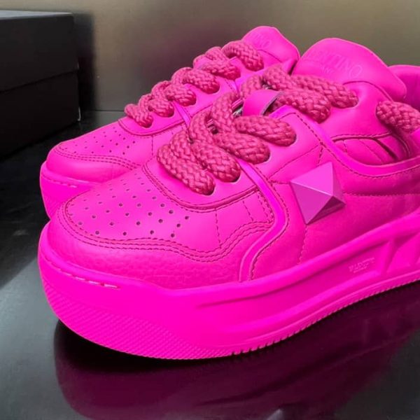 ONE STUD XL NAPPA LEATHER LOW-TOP SNEAKER – VLS023 - Image 5