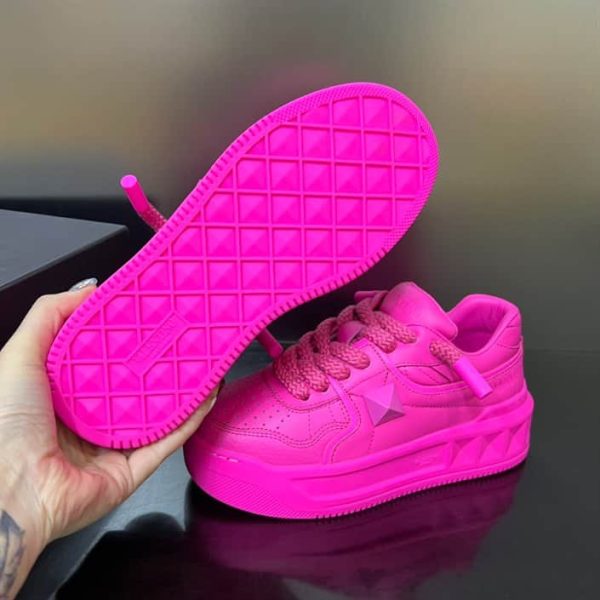 ONE STUD XL NAPPA LEATHER LOW-TOP SNEAKER – VLS023 - Image 7