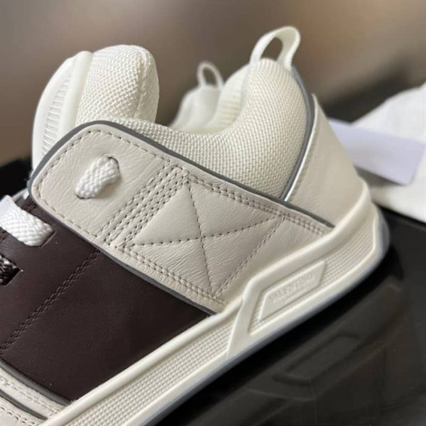 OPEN SKATE CALFSKIN AND FABRIC SNEAKER – VLS020 - Image 4