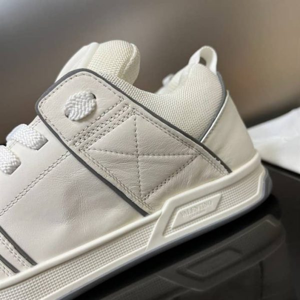 OPEN SKATE CALFSKIN AND FABRIC SNEAKER – VLS021 - Image 4
