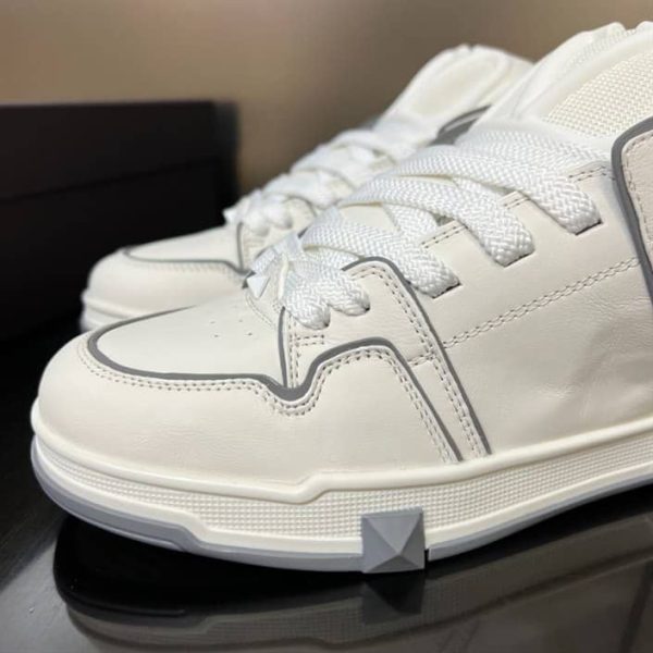 OPEN SKATE CALFSKIN AND FABRIC SNEAKER – VLS021 - Image 6