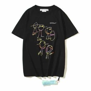 OW Logo Printed Crewneck T-Shirt – OW49