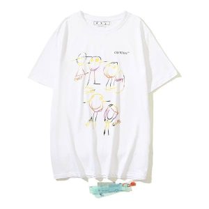 OW Logo Printed Crewneck T-Shirt – OW50