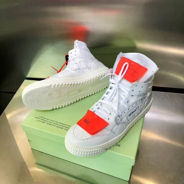 Off-White 3.0 Off Court Calf Leather Sneakers – OFF48 - Image 5
