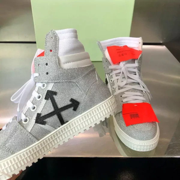 Off-White 3.0 Off Court Calf Leather Sneakers – OFF49 - Image 4