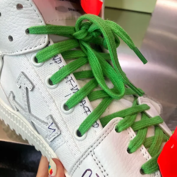 Off-White 3.0 Off Court Calf Leather Sneakers – OFF53 - Image 4