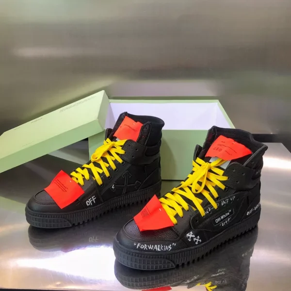 Off-White 3.0 Off Court Calf Leather Sneakers – OFF54 - Image 5