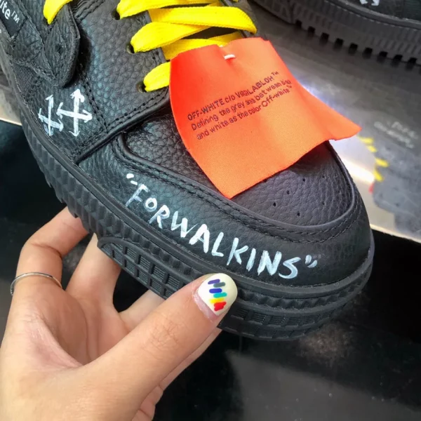 Off-White 3.0 Off Court Calf Leather Sneakers – OFF54 - Image 6