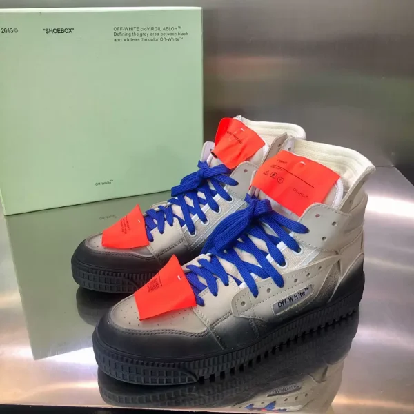 Off-White 3.0 Off Court Calf Leather Sneakers – OFF55 - Image 2