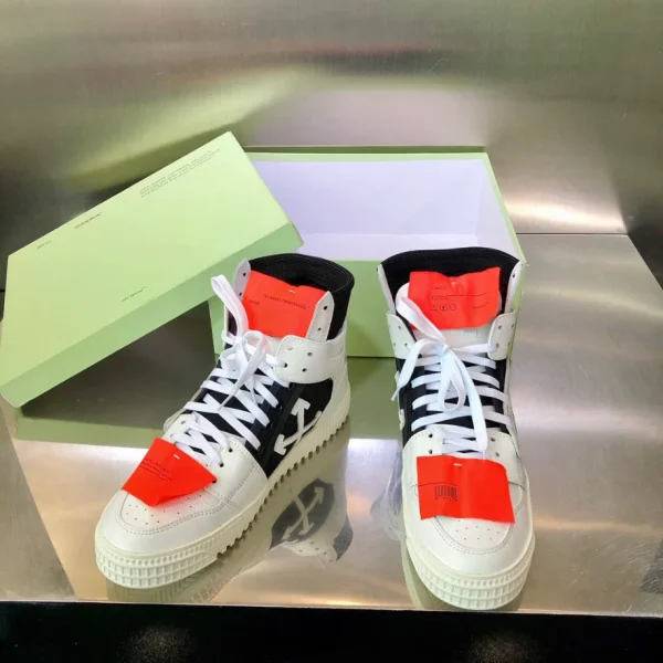 Off-White 3.0 Off Court Calf Leather Sneakers – OFF69 - Image 4
