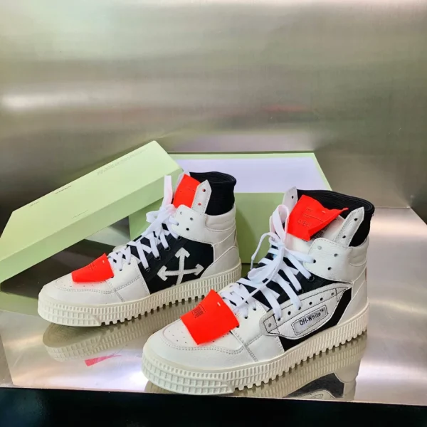 Off-White 3.0 Off Court Calf Leather Sneakers – OFF69 - Image 5