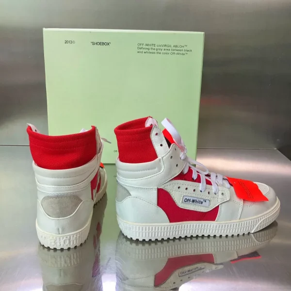 Off-White 3.0 Off Court Calf Leather Sneakers – OFF70 - Image 4