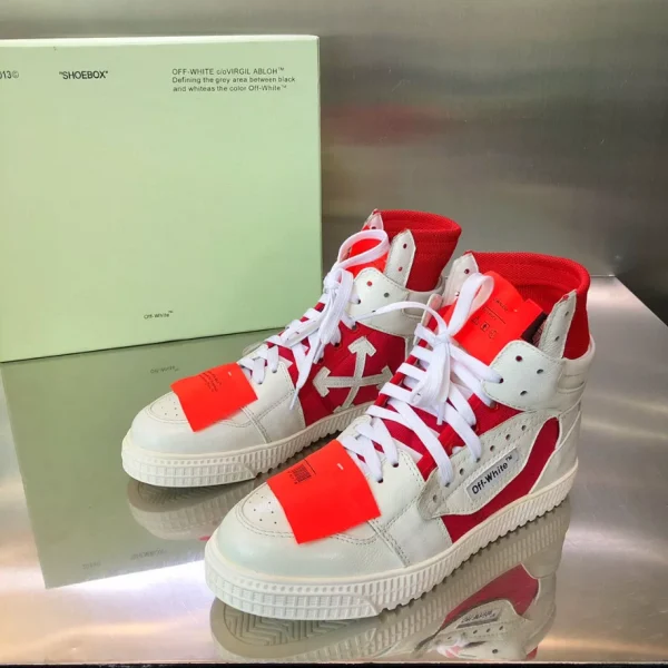 Off-White 3.0 Off Court Calf Leather Sneakers – OFF70 - Image 2