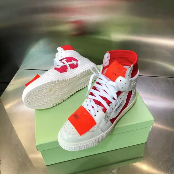 Off-White 3.0 Off Court Calf Leather Sneakers – OFF70 - Image 3