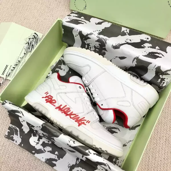 Off-White Out Of Office “For Walking” Sneaker – OFF20 - Image 9