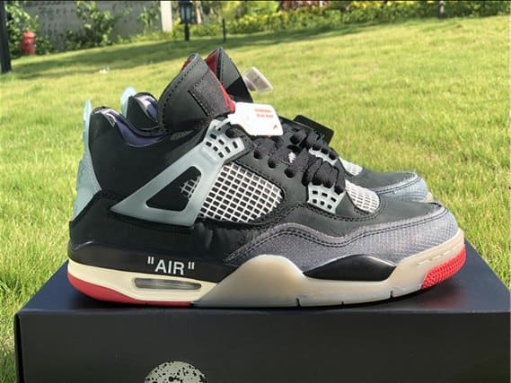 Off-White x Air Jordan 4 Bred – AJH117