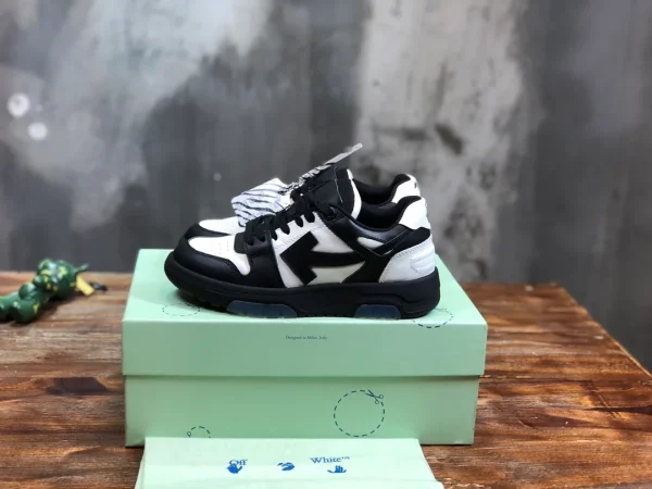 Out Of Office Calf Leather Sneaker – OFF28