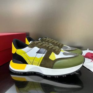 ROCKRUNNER CAMOUFLAGE NOIR METALLIC SNEAKER – VLS007