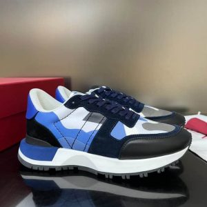 ROCKRUNNER CAMOUFLAGE NOIR METALLIC SNEAKER – VLS009