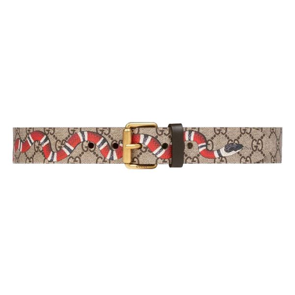 SNAKE PRINT GG SUPREME BELT – B0151