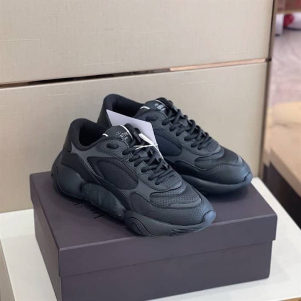 VALENTINO GARAVANI BUBBLEBACK MESH AND SUEDE SNEAKER – VLS036