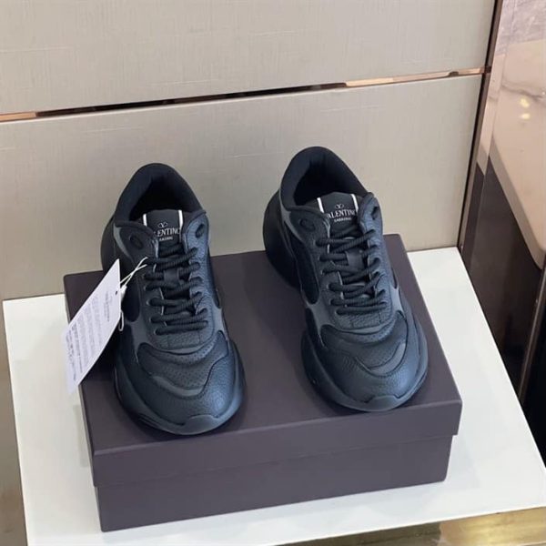VALENTINO GARAVANI BUBBLEBACK MESH AND SUEDE SNEAKER – VLS036 - Image 6