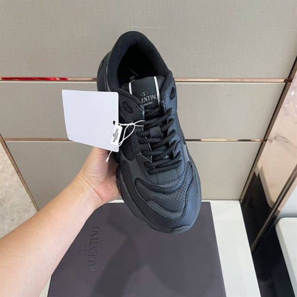 VALENTINO GARAVANI BUBBLEBACK MESH AND SUEDE SNEAKER – VLS036 - Image 3