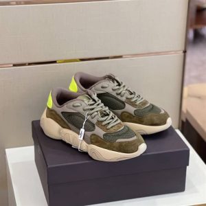 VALENTINO GARAVANI BUBBLEBACK MESH AND SUEDE SNEAKER – VLS034