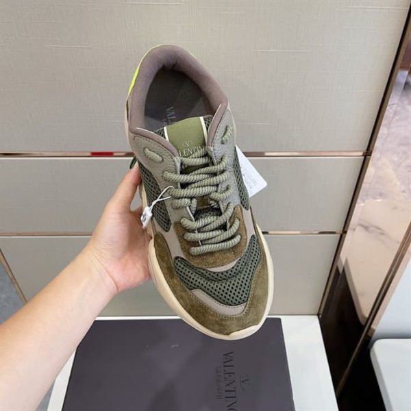 VALENTINO GARAVANI BUBBLEBACK MESH AND SUEDE SNEAKER – VLS034 - Image 3
