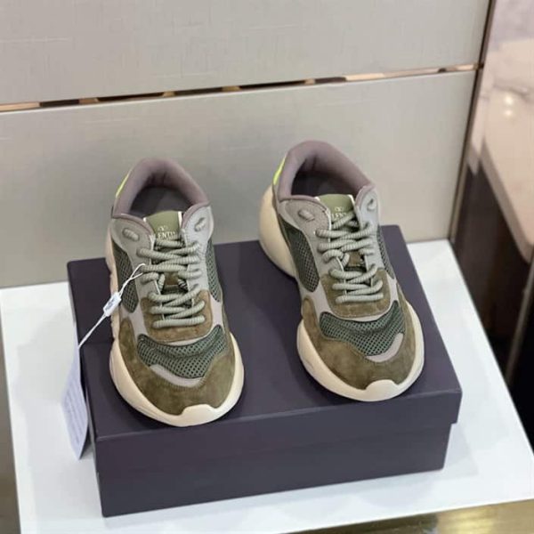 VALENTINO GARAVANI BUBBLEBACK MESH AND SUEDE SNEAKER – VLS034 - Image 7