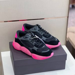 VALENTINO GARAVANI BUBBLEBACK MESH AND SUEDE SNEAKER – VLS035
