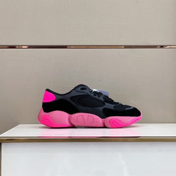 VALENTINO GARAVANI BUBBLEBACK MESH AND SUEDE SNEAKER – VLS035 - Image 2