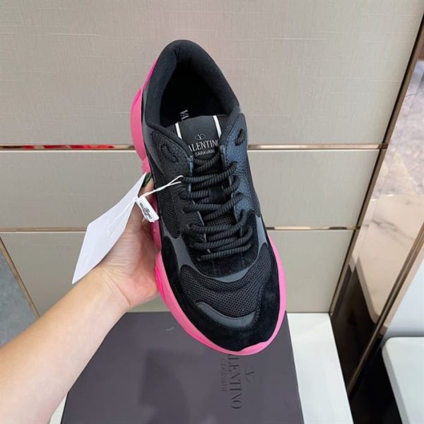 VALENTINO GARAVANI BUBBLEBACK MESH AND SUEDE SNEAKER – VLS035 - Image 5