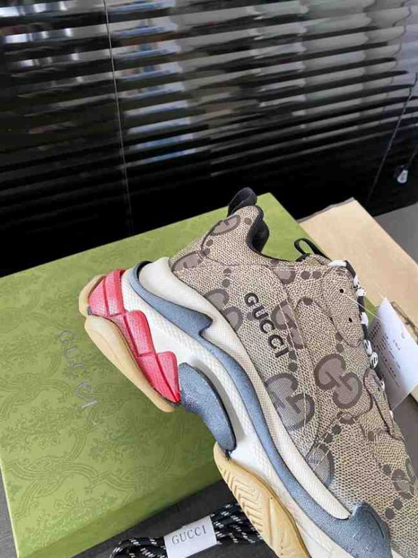 GUCCI x BALENCIAGA TRIPLE S TRAINERS – GG100 - Image 7
