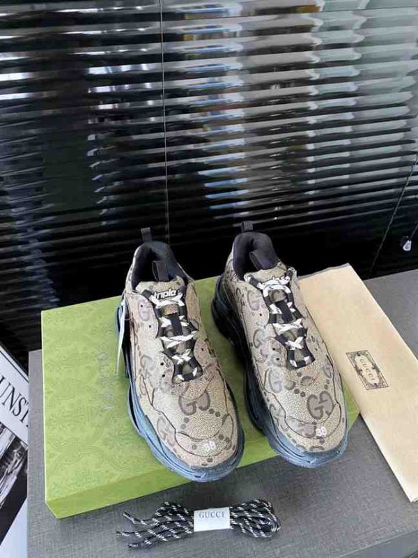 GUCCI x BALENCIAGA TRIPLE S TRAINERS – GG099 - Image 6