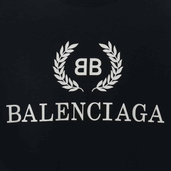 BALENCIAGA WHEAT EAR SHORT SLEEVE T SHIRT - Image 3