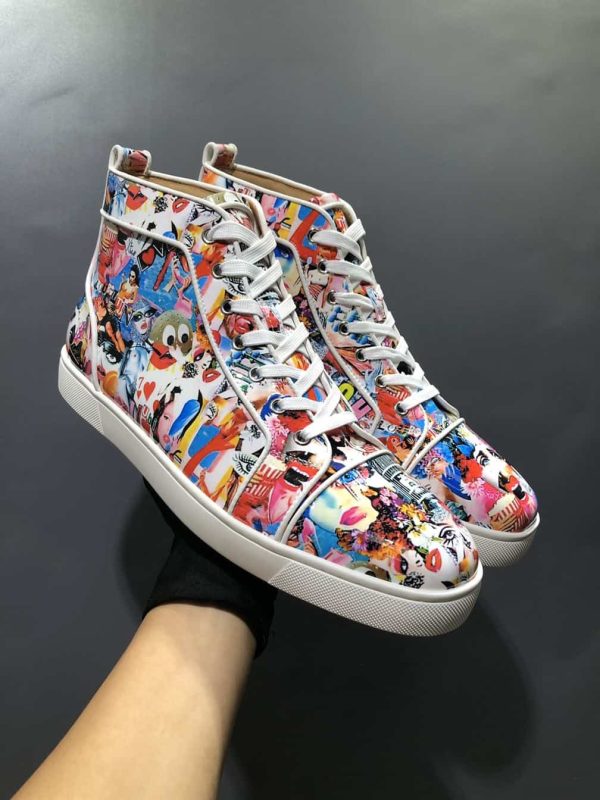 CHRISTIAN LOUBOUTIN HIGH TOP SNEAKER  – CL112 - Image 7