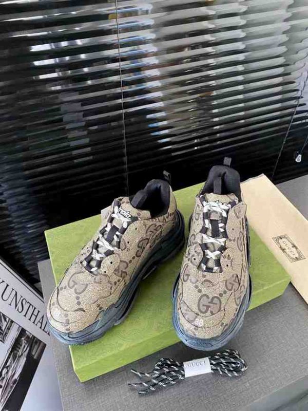 GUCCI x BALENCIAGA TRIPLE S TRAINERS – GG099 - Image 7