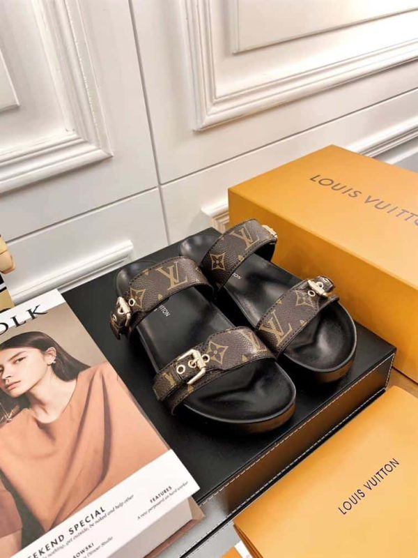 LOUIS VUITTON BOM DIA FLAT MULE – LSVT135 - Image 6